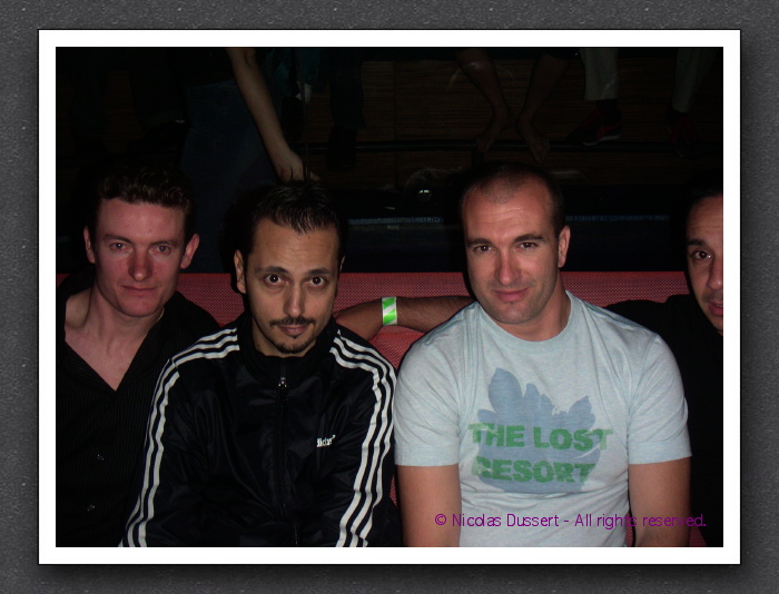 Nico, Dim, Thierry, Ali