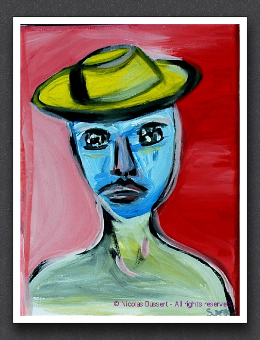 Gringo - 2003 (30X23.5), acrylique sur châssis