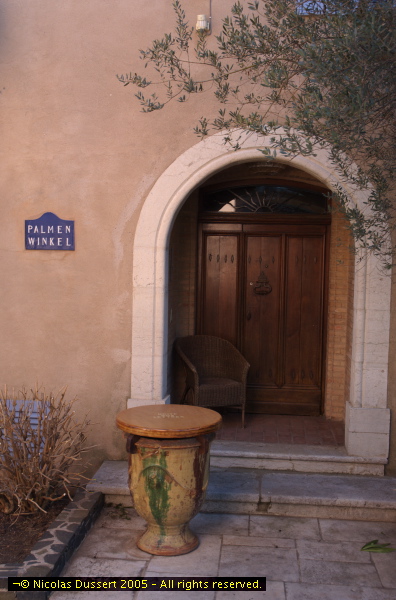 Palmen Winkel Port Grimaud